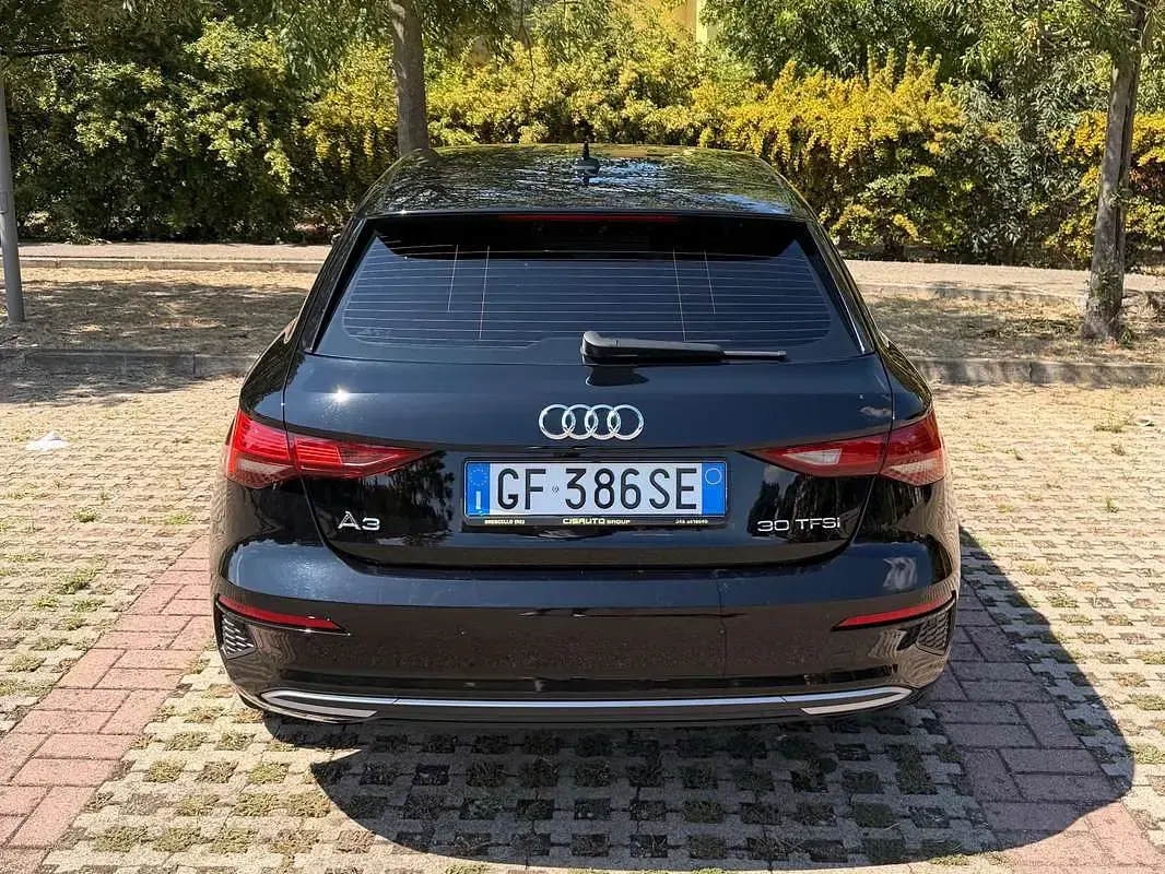 Usata Audi A3 110 CV (80 kW) 2021 Nero Berlina