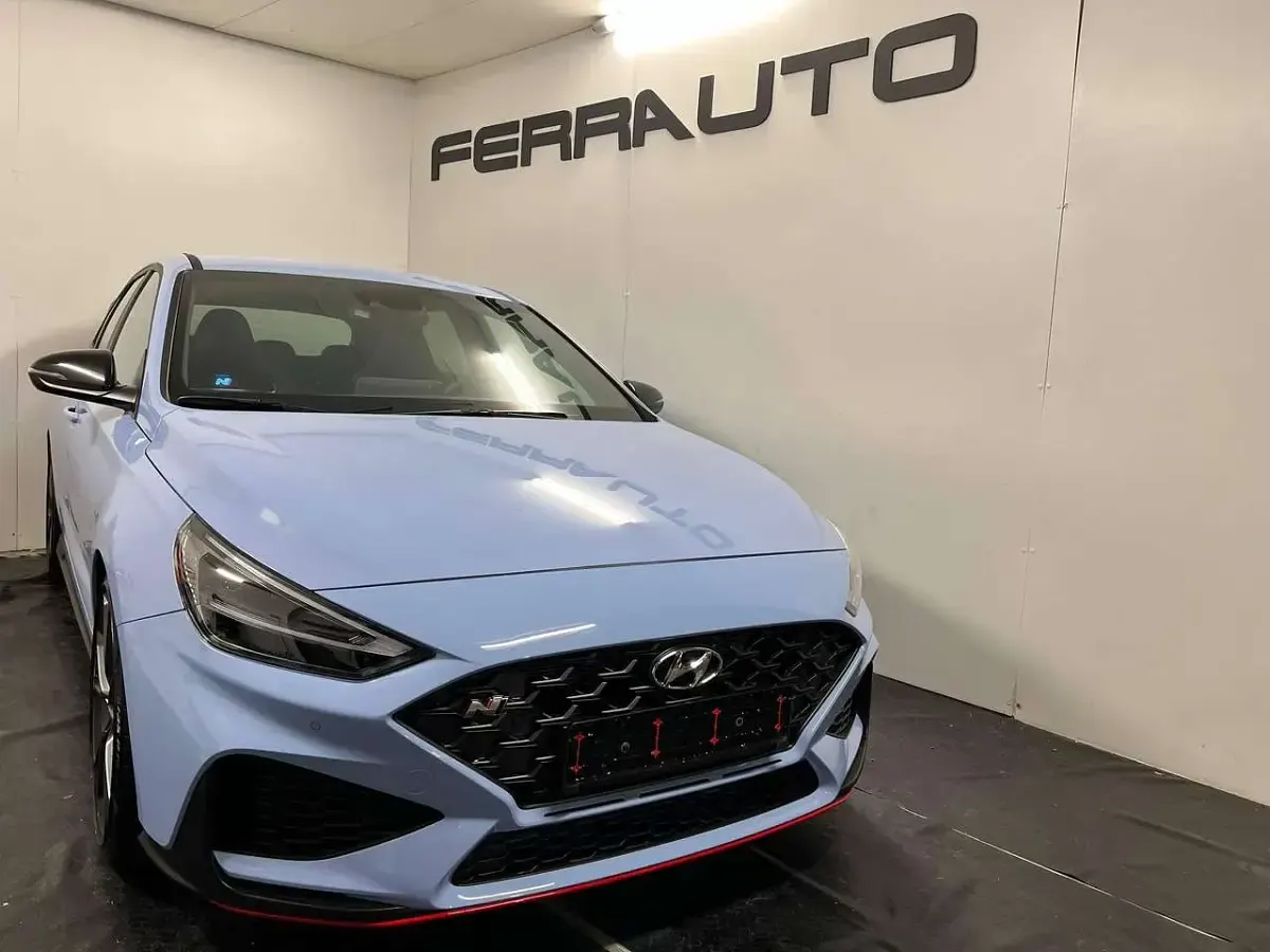 Usata Hyundai i30 N Performance 280 CV (205 kW) 2021 Blu/azzurro Berlina