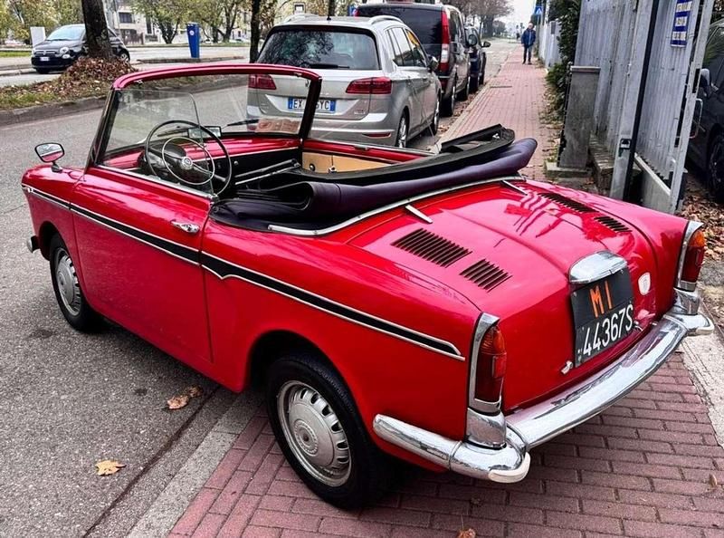 Usata Autobianchi Bianchina 27 CV (19 kW) 1963 Rosso Utilitaria