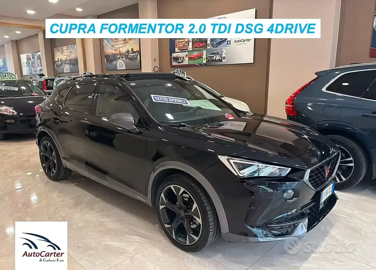 Usata Cupra Formentor 150 CV (110 kW) 2021 Nero SUV