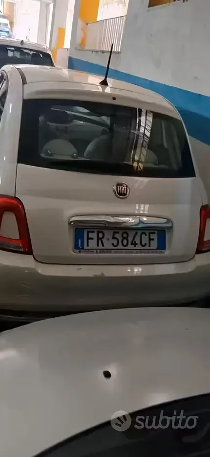 Usata Fiat 500 69 CV (50 kW) 2019 Bianco Berlina