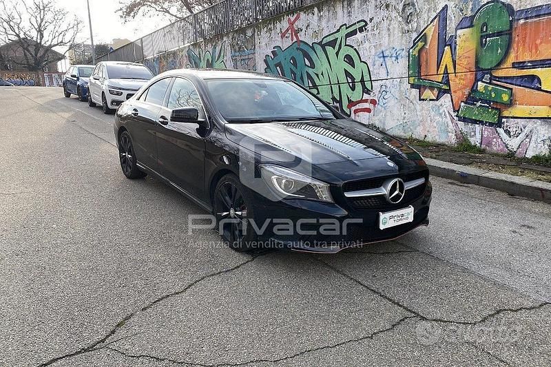 Usata Mercedes CLA220 170 CV (125 kW) 2016 Nero Berlina