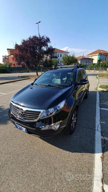 Usata Kia Sportage Active 116 CV (85 kW) 2012 Nero SUV
