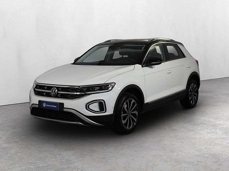 Pure white nero Usata 2023 VW T-Roc Style SUV | 21.900 € (Buon prezzo) - Immagine 1/4