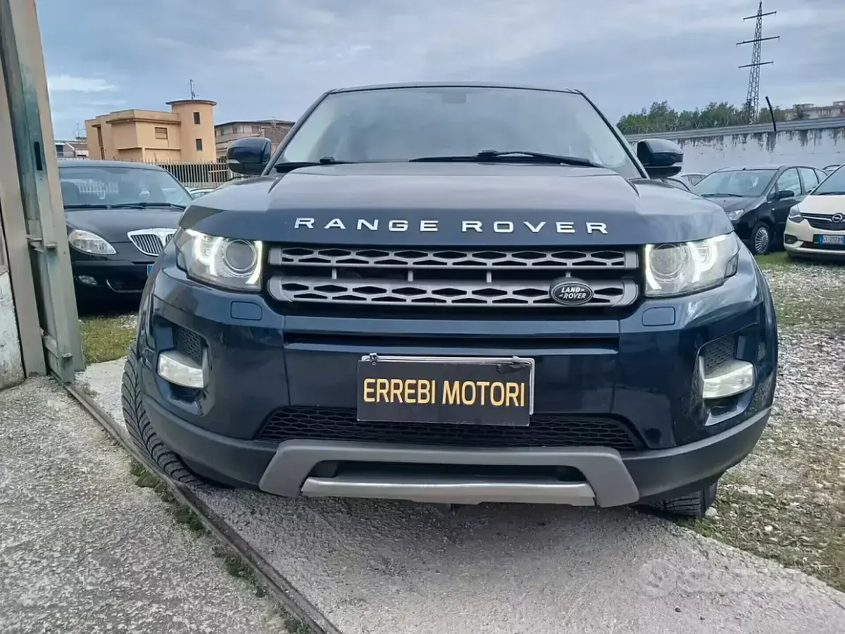Usata Land Rover Range Rover evoque Dynamic 150 CV (110 kW) 2012 Blu SUV