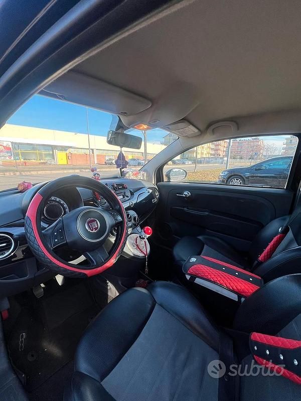 Usata Fiat 500 69 CV (50 kW) 2007 Nero Berlina