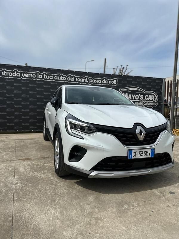 Bianco Usata 2021 Renault Captur Initiale Paris SUV | 14.500 € (Buon prezzo) - Immagine 1/4