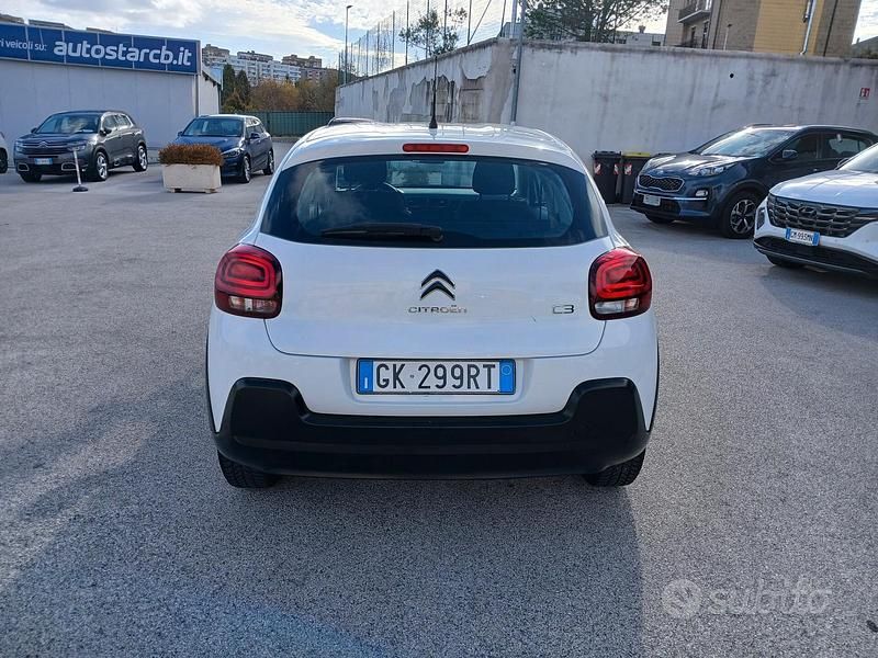 Usata Citroën C3 102 CV (75 kW) 2022 Bianco Berlina