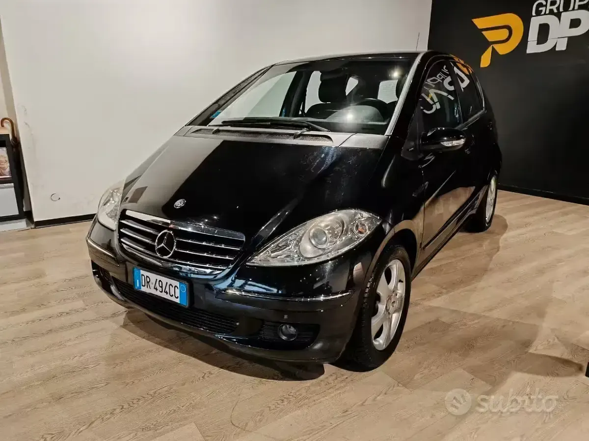 Usata Mercedes A170 Avantgarde 116 CV (85 kW) 2008 Nero Berlina