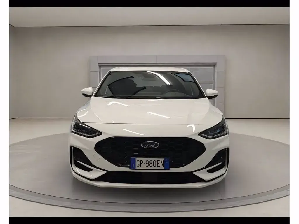 Usata Ford Focus ST-Line X 116 CV (85 kW) 2023 Bianco Berlina