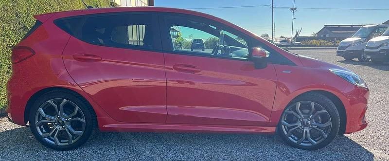 Usata Ford Fiesta ST-Line 125 CV (91 kW) 2021 Rosso Utilitaria