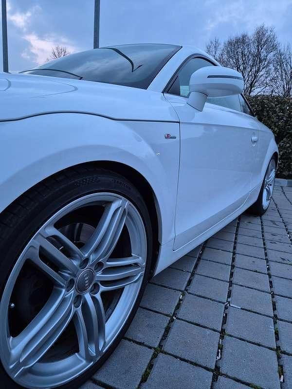 Usata Audi TT S-Line 160 CV (117 kW) 2009 Bianco Coupé