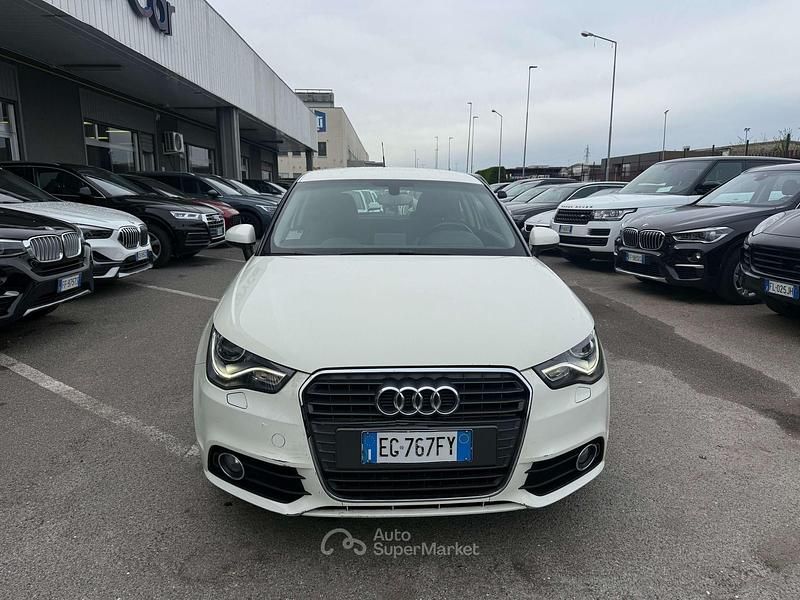 Usata Audi A1 86 CV (63 kW) 2011 Bianco Utilitaria