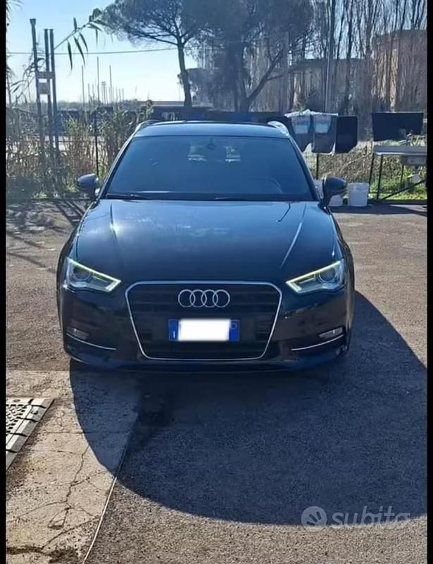 Usata Audi A3 S-Line 150 CV (110 kW) 2016 Nero Berlina