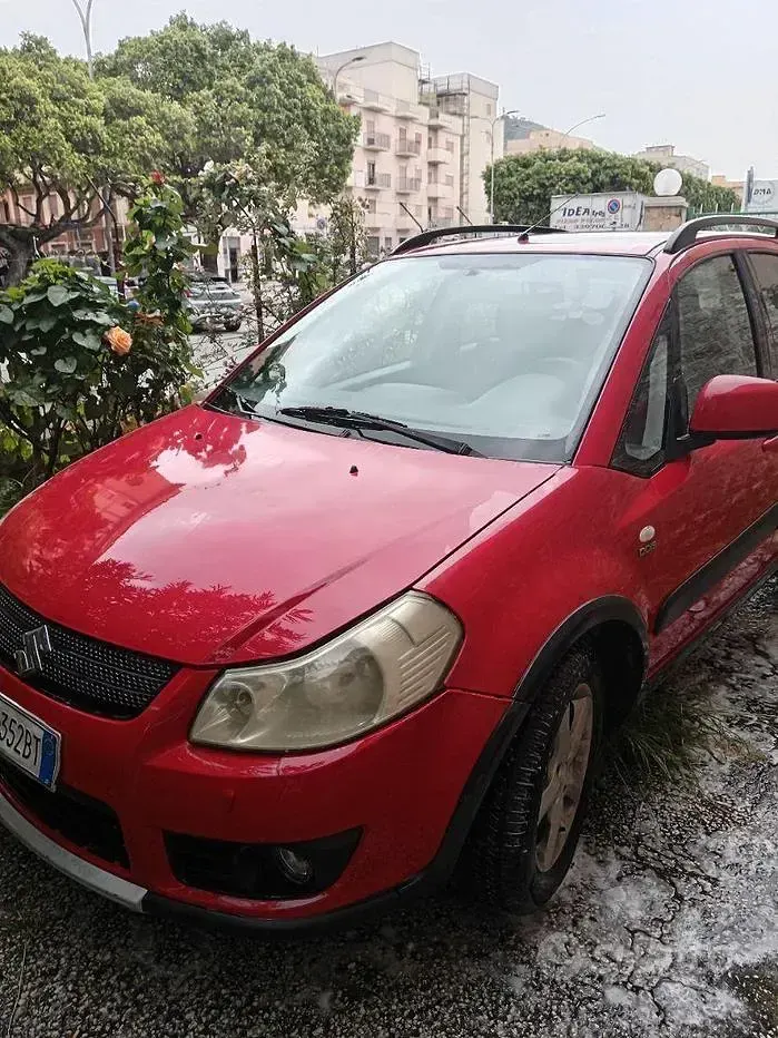Usata Suzuki SX4 90 CV (66 kW) 2009 Rosso Station wagon