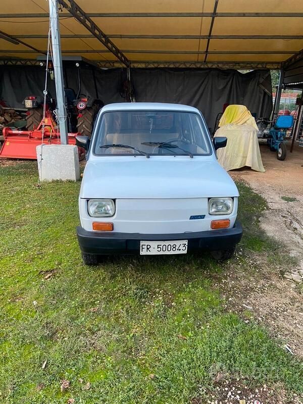 Usata Fiat 126 1980 Bianco Utilitaria