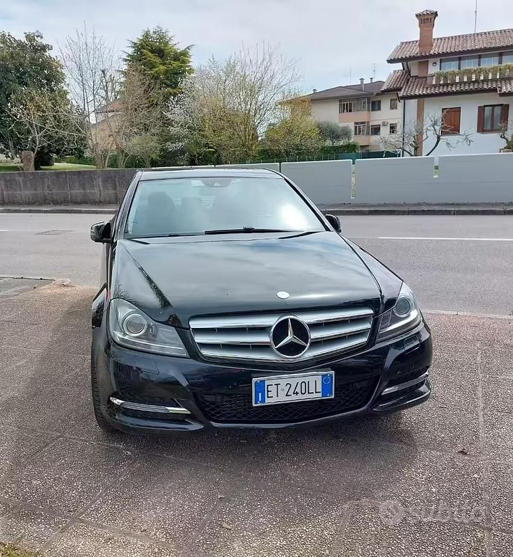 Usata Mercedes C200 2013 Nero Berlina