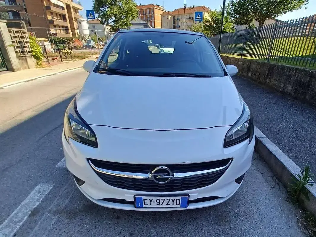 Usata Opel Corsa S 90 CV (66 kW) 2015 Bianco Utilitaria