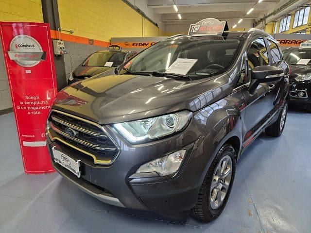 Grigio scuro Usata 2020 Ford Ecosport Titanium SUV | 13.990 € (Buon prezzo) - Immagine 1/4