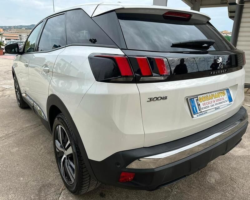 Usata Peugeot 3008 131 CV (96 kW) 2019 Bianco SUV