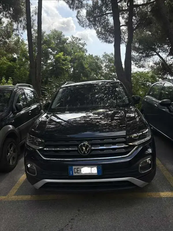 Usata VW T-Cross Advance 150 CV (110 kW) 2021 Nero SUV