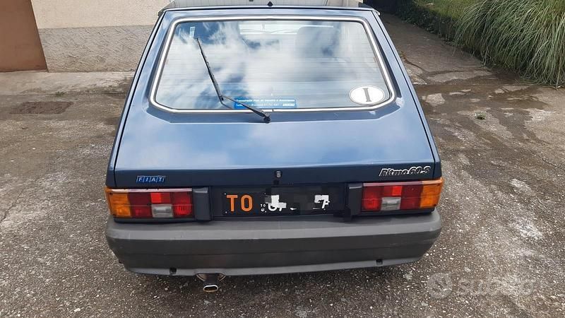 Usata Fiat Ritmo S 130 CV (95 kW) 1984 Blu Berlina