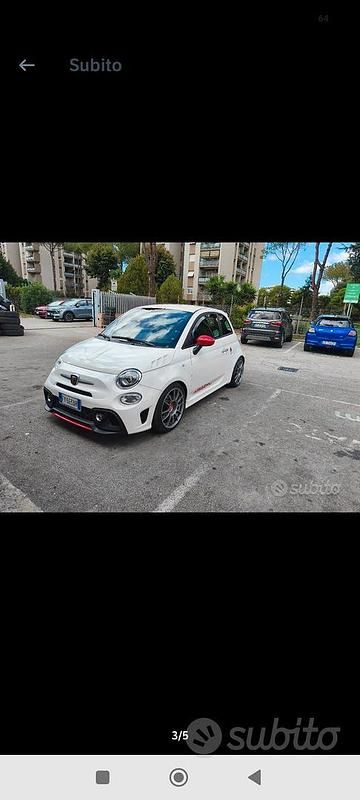 Usata Abarth 595 140 CV (102 kW) 2019 Bianco Utilitaria