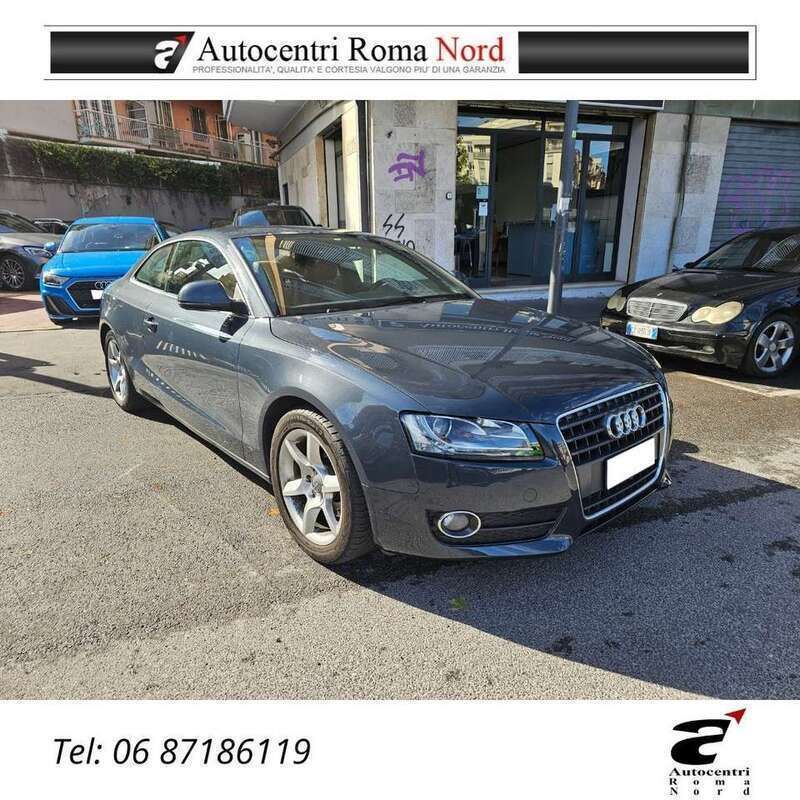 Usata Audi A5 190 CV (139 kW) 2009 Blu/azzurro Coupé