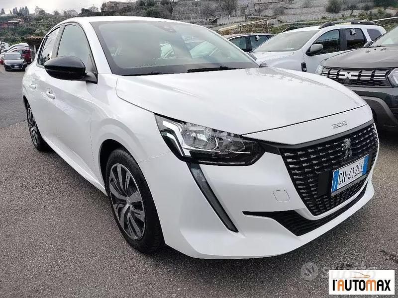 Usata Peugeot 208 Active 100 CV (73 kW) 2023 Bianco Utilitaria