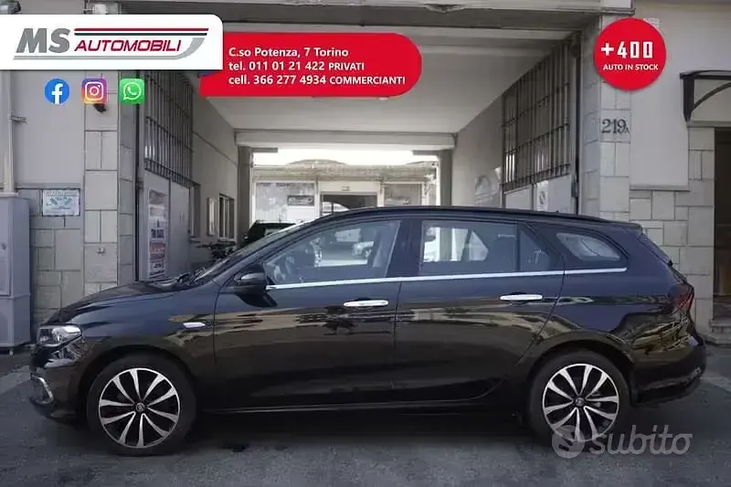 Usata Fiat Tipo Lounge 120 CV (88 kW) 2018 Nero Station wagon