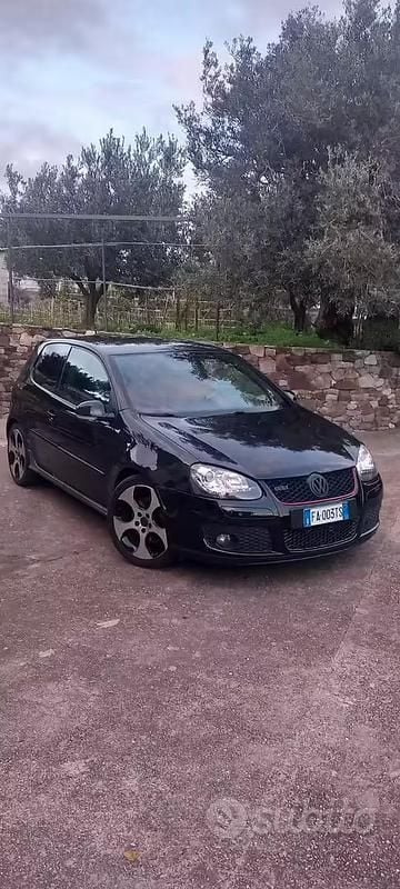 Usata VW Golf V GTI 200 CV (147 kW) 2007 Nero Berlina