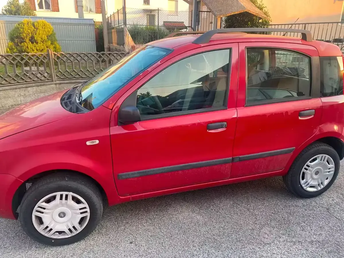 Usata Fiat Panda 60 CV (44 kW) 2009 Rosso Utilitaria