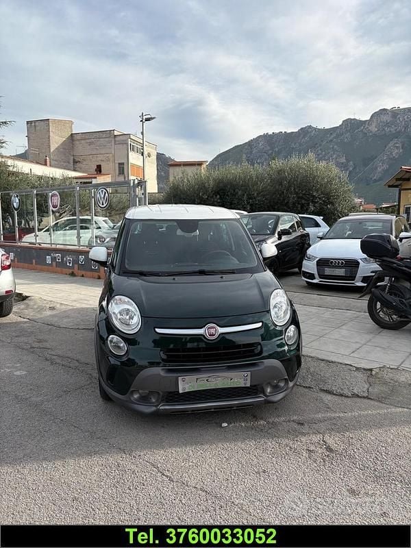Usata Fiat 500L Trekking 105 CV (77 kW) 2015 Verde Monovolume