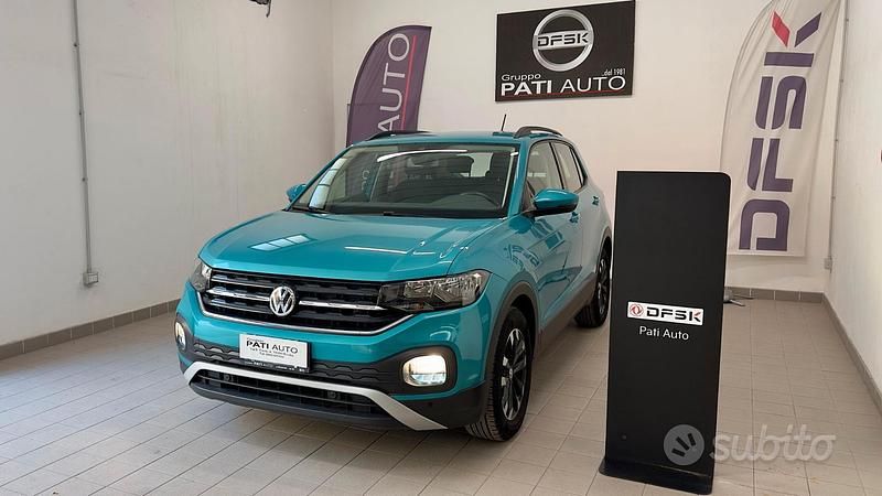Usata VW T-Cross Style 95 CV (69 kW) 2020 Blu SUV