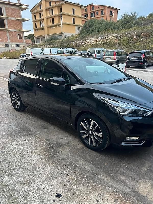 Nero Usata 2019 Nissan Micra Tre volumi | 11.000 € (Buon prezzo) - Immagine 1/4