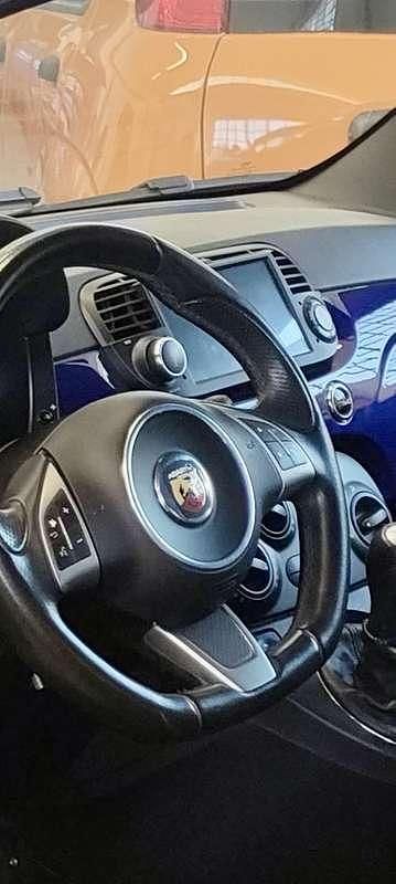 Usata Abarth 595 140 CV (102 kW) 2016 Blu/azzurro Utilitaria