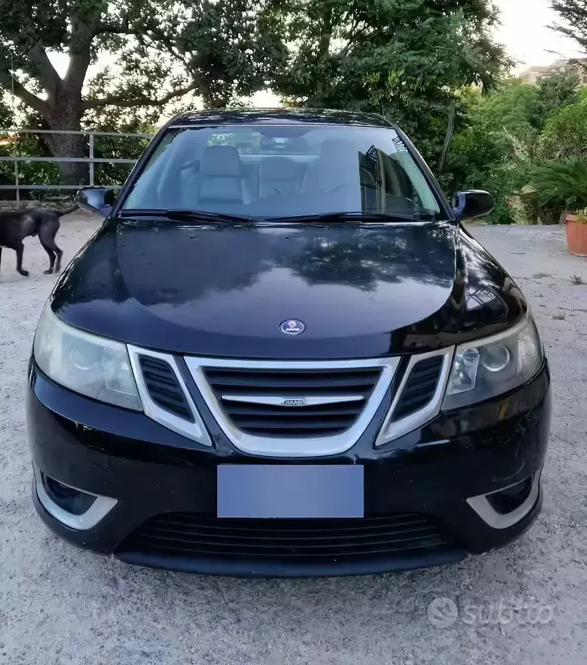 Usata Saab 9-3 180 CV (132 kW) 2008 Nero Berlina