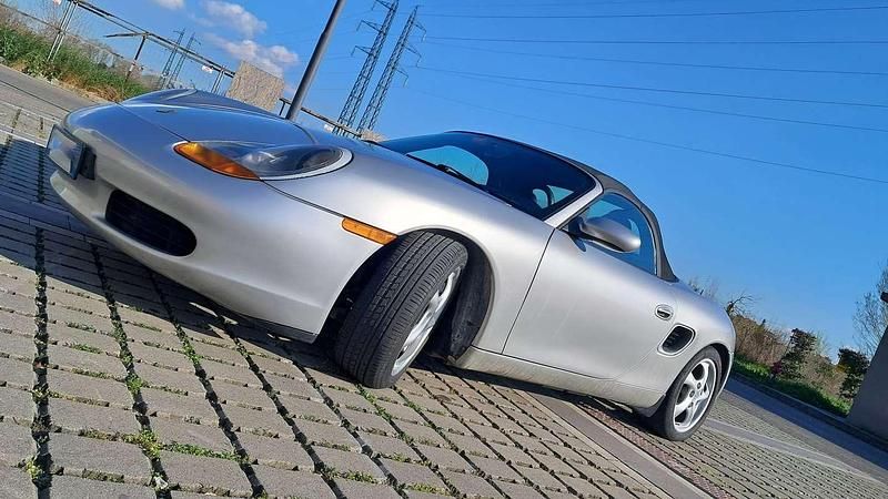 Usata Porsche Boxster 204 CV (150 kW) 1997 Argento Cabrio