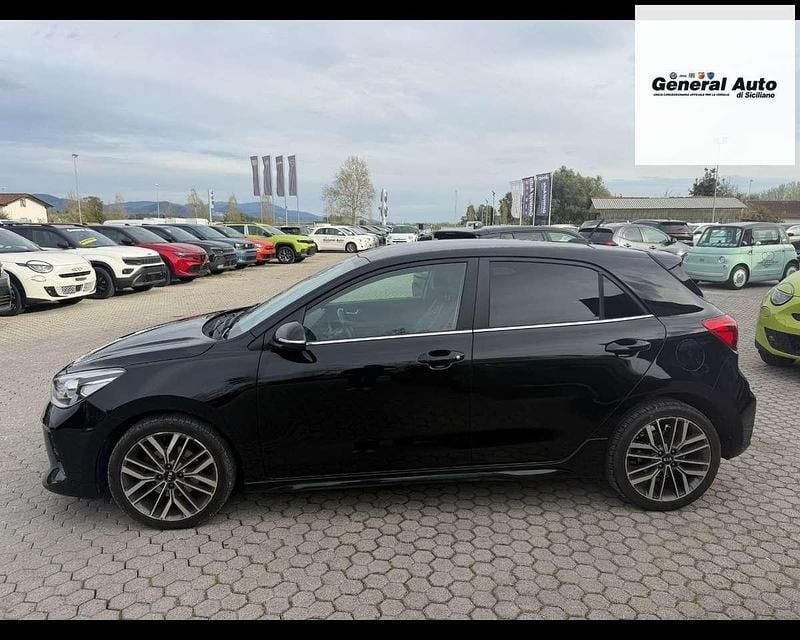 Usata Kia Rio GT-Line 101 CV (74 kW) 2021 Nero Utilitaria