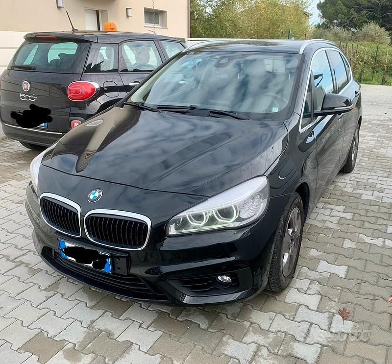 Usata BMW 218 95 CV (69 kW) 2015 Nero Berlina