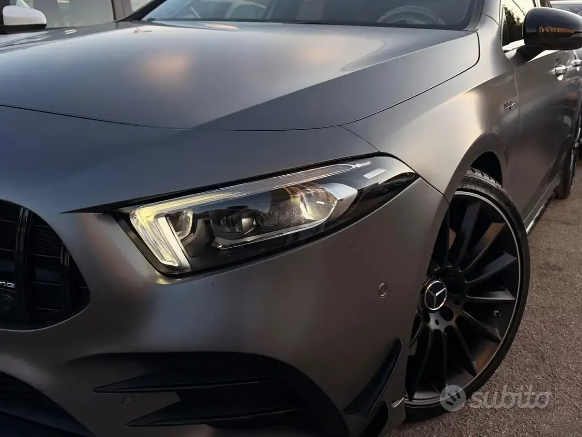 Usata Mercedes A35 AMG Luxury 306 CV (225 kW) 2020 Grigio Berlina