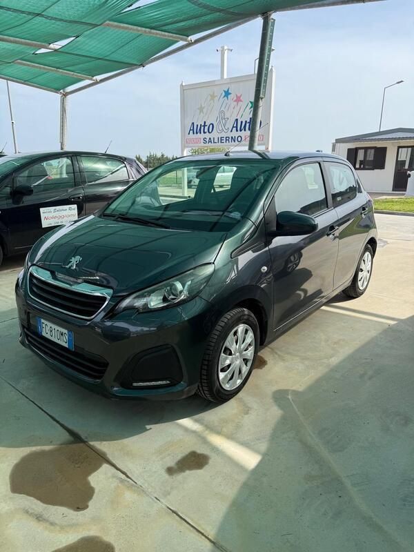 Usata Peugeot 108 Access 69 CV (50 kW) 2016 Grigio Utilitaria