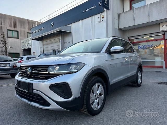 Usata VW T-Cross Life 116 CV (85 kW) 2024 Grigio chiaro SUV