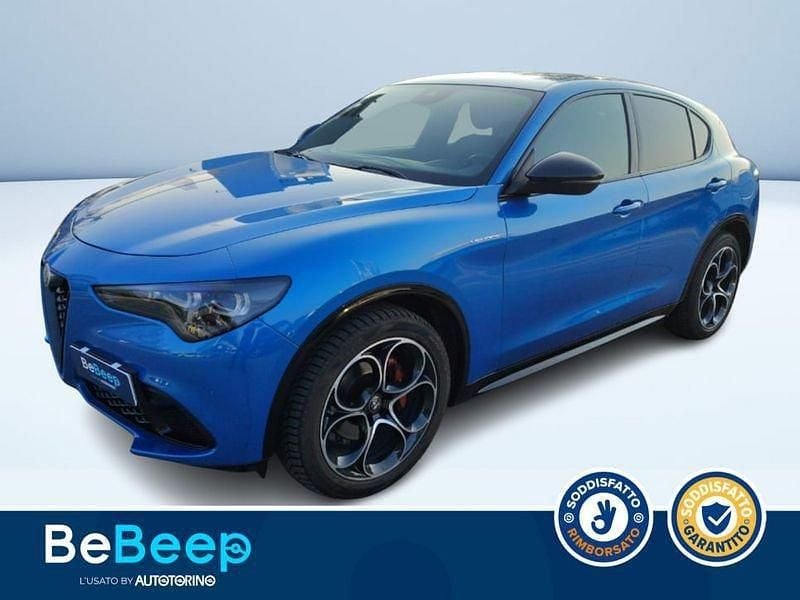 Usata Alfa Romeo Stelvio Veloce 210 CV (154 kW) 2023 Azzurro pastello SUV