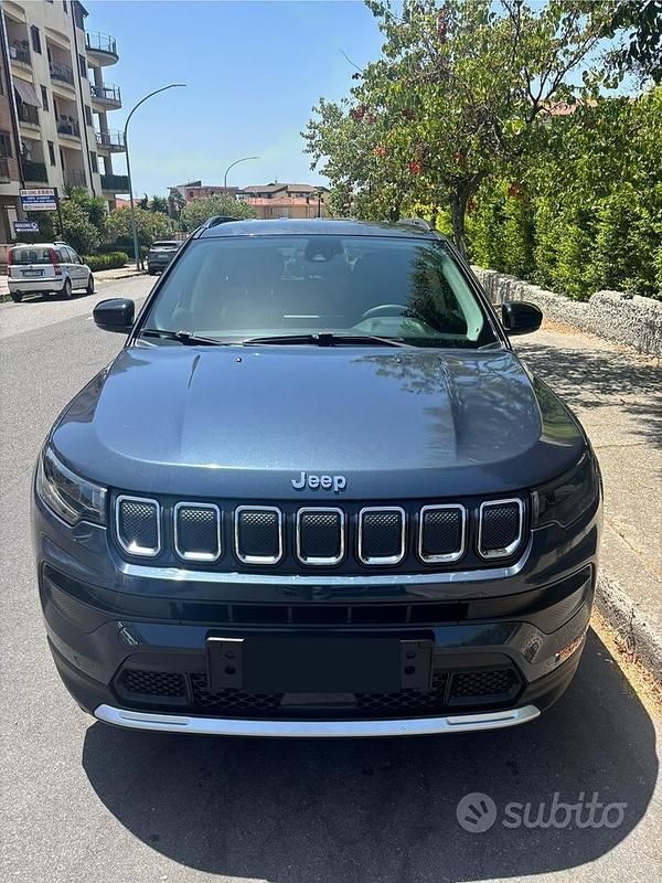 Usata Jeep Compass Limited 130 CV (95 kW) 2022 Blu SUV