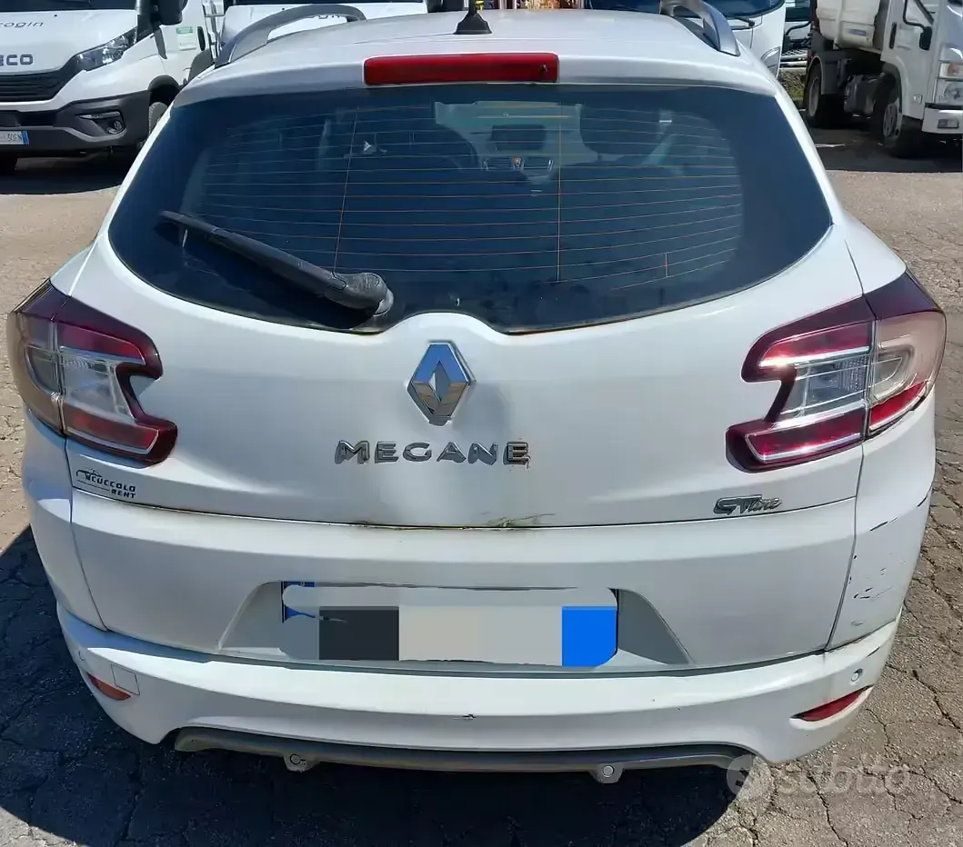 Usata Renault Mégane GT Line GT-Line 110 CV (80 kW) 2010 Bianco Station wagon