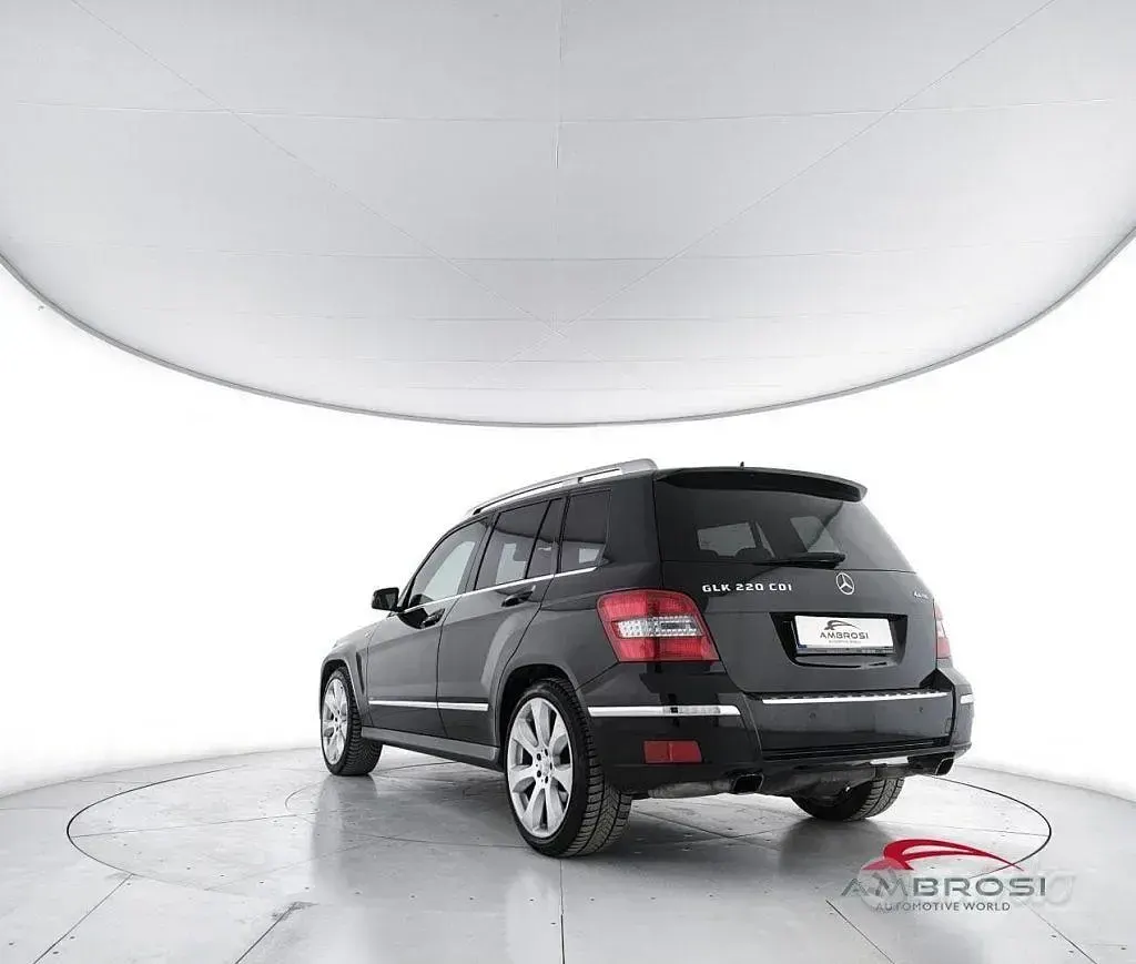 Usata Mercedes GLK220 Premium 170 CV (125 kW) 2012 Nero SUV