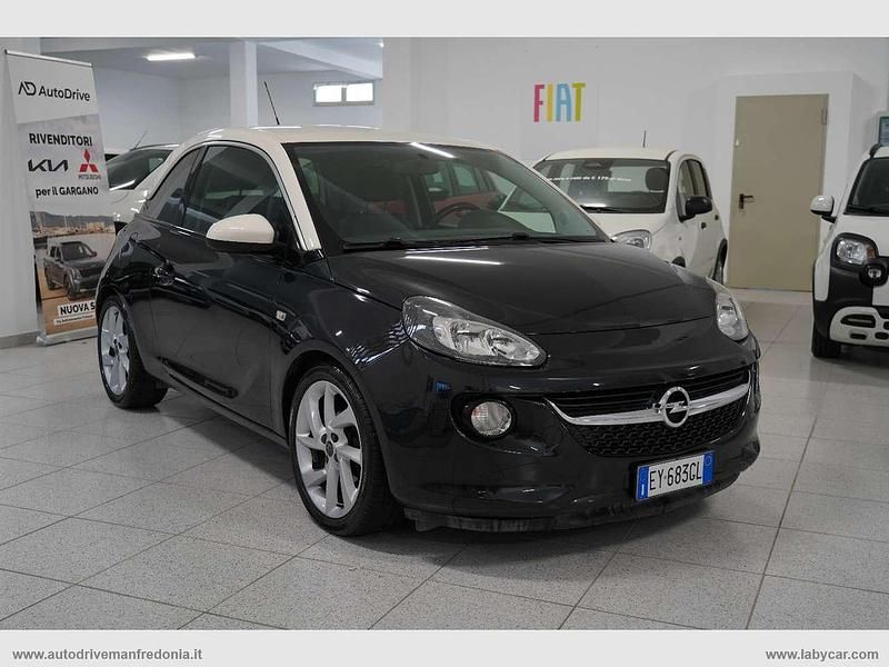 Usata Opel Adam Jam 69 CV (50 kW) 2015 Nero Utilitaria