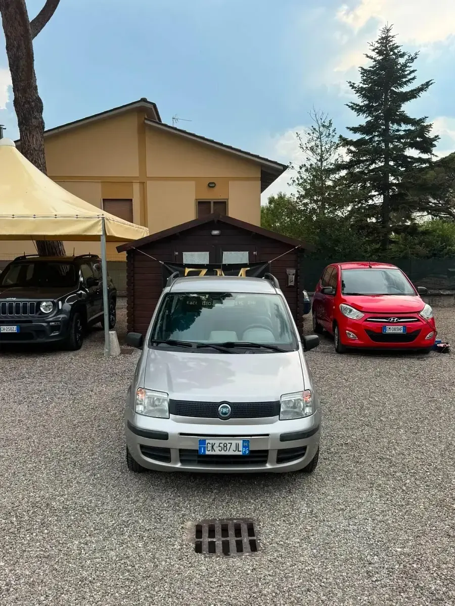 Usata Fiat Panda Active 54 CV (39 kW) 2004 Argento Utilitaria