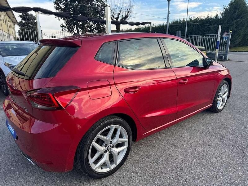 Usata Seat Ibiza FR 95 CV (69 kW) 2018 Rosso Utilitaria